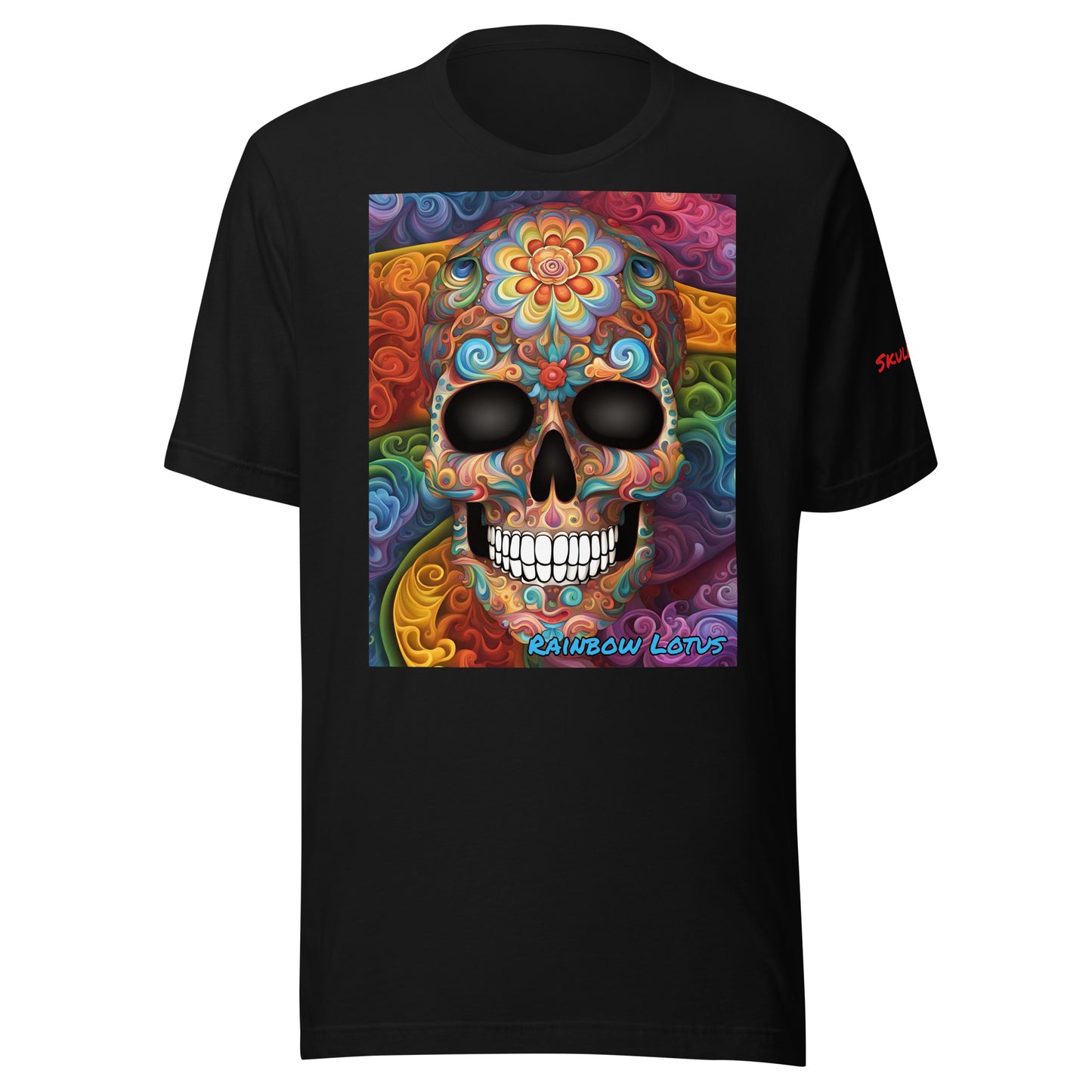 "Rainbow Lotus" Unisex t-shirt RaiL TeeS WomA