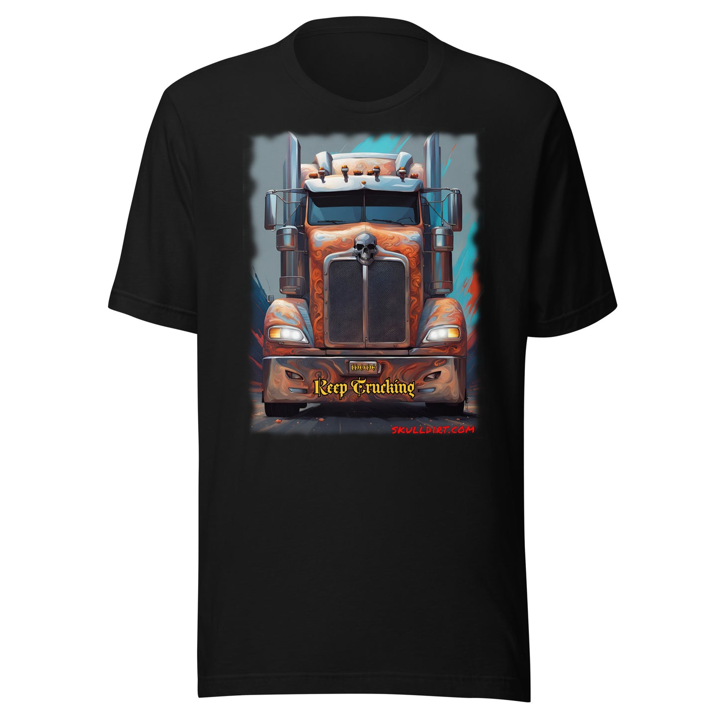 "Keep Trucking" Unisex t-shirt TeeS