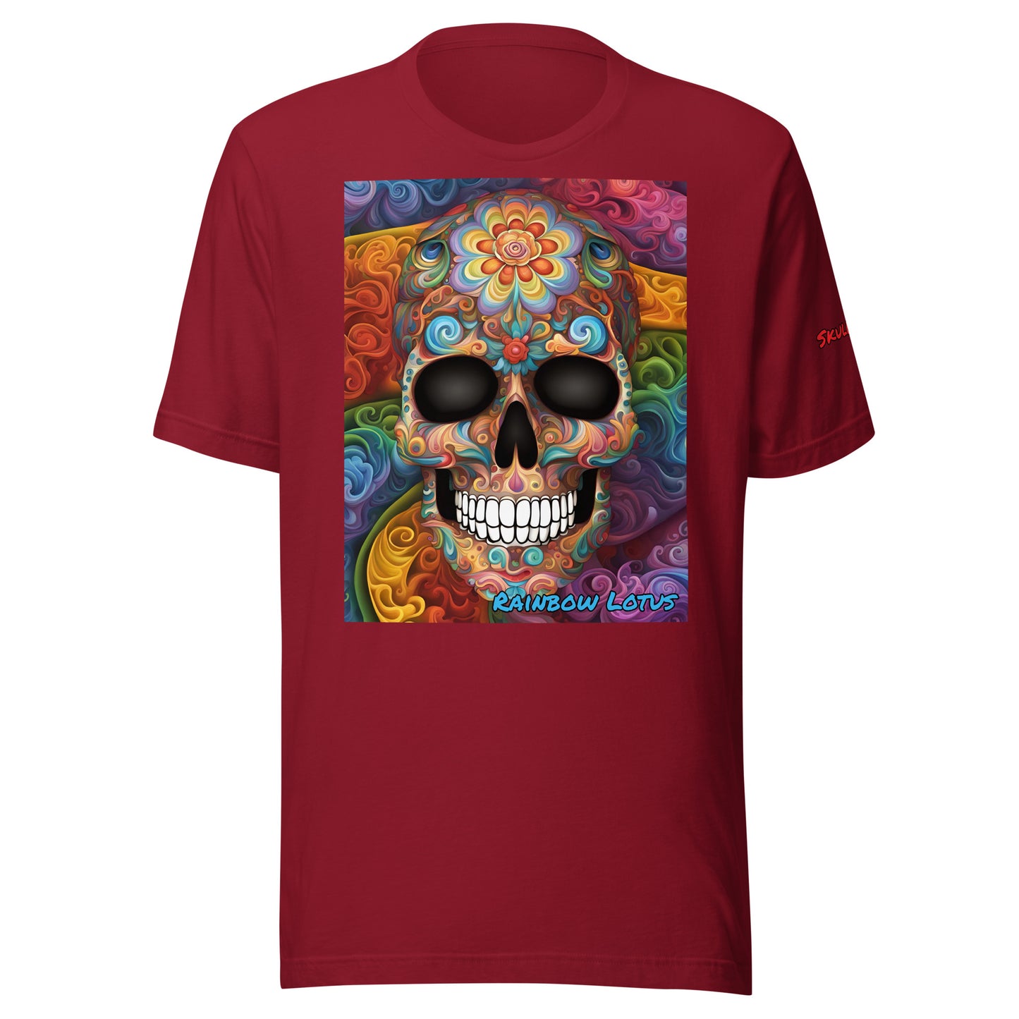 "Rainbow Lotus" Unisex t-shirt RaiL TeeS WomA