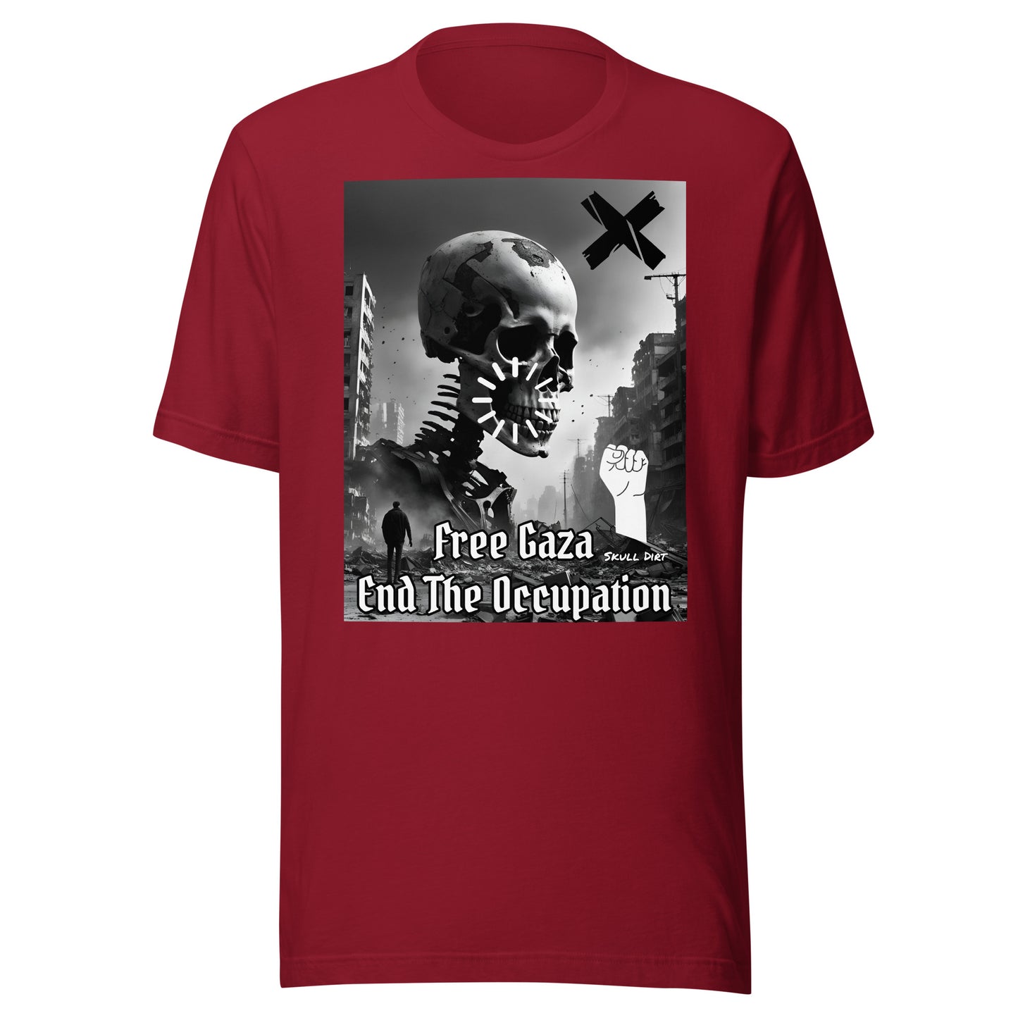 "Free Gaza" Unisex t-shirt Tees WomA