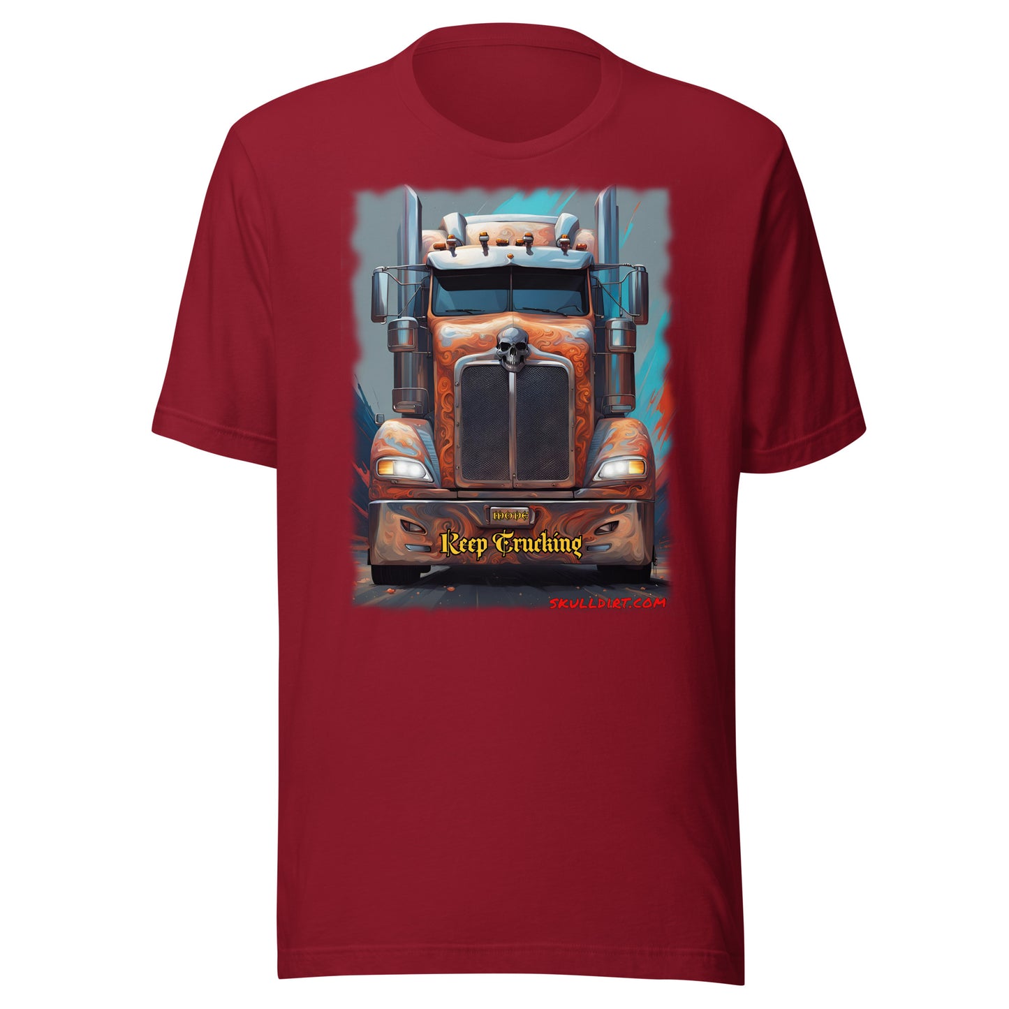 "Keep Trucking" Unisex t-shirt TeeS