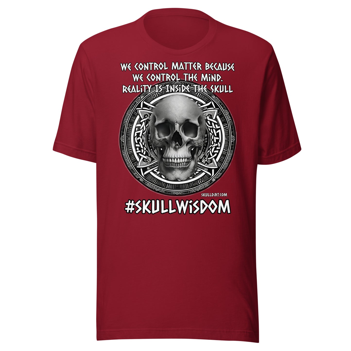 "Inside The Skull" Unisex Skull Wisdom TeeS