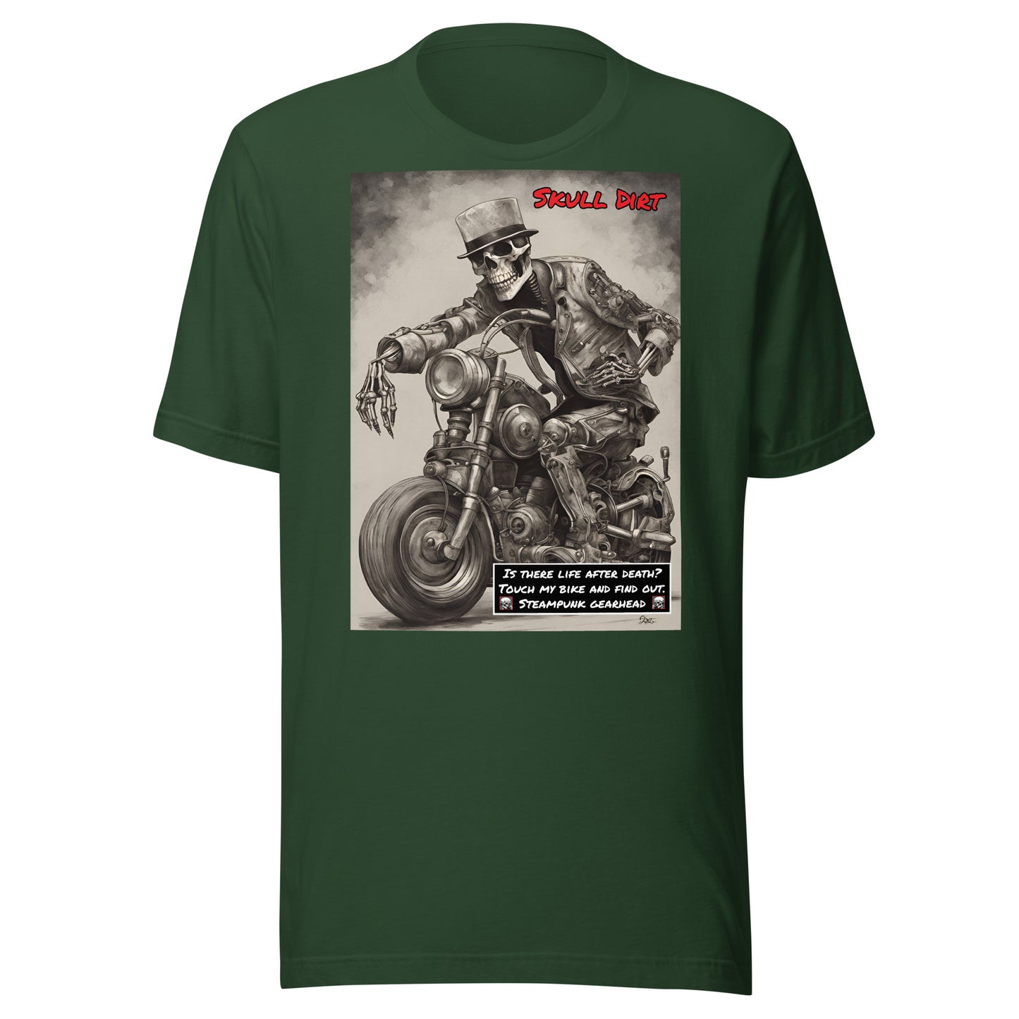 "Life After Death" Unisex Skull Wisdom TeeS