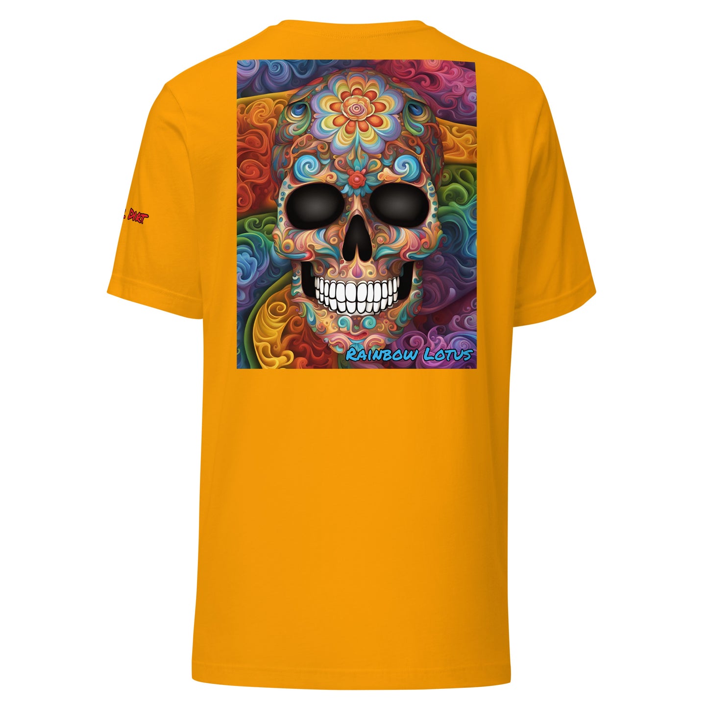 "Rainbow Lotus" Unisex t-shirt RaiL TeeS WomA