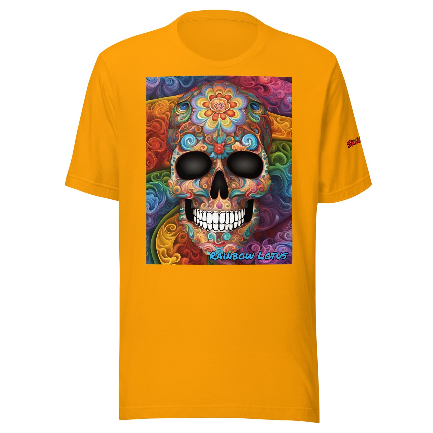 "Rainbow Lotus" Unisex t-shirt RaiL TeeS WomA