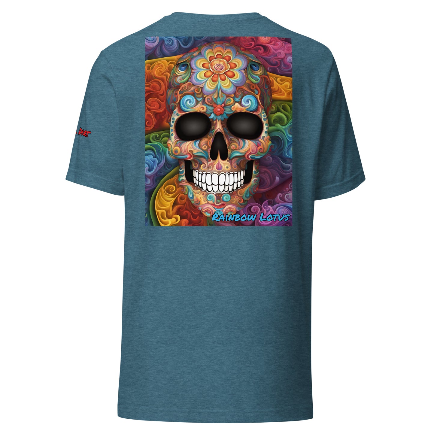 "Rainbow Lotus" Unisex t-shirt RaiL TeeS WomA