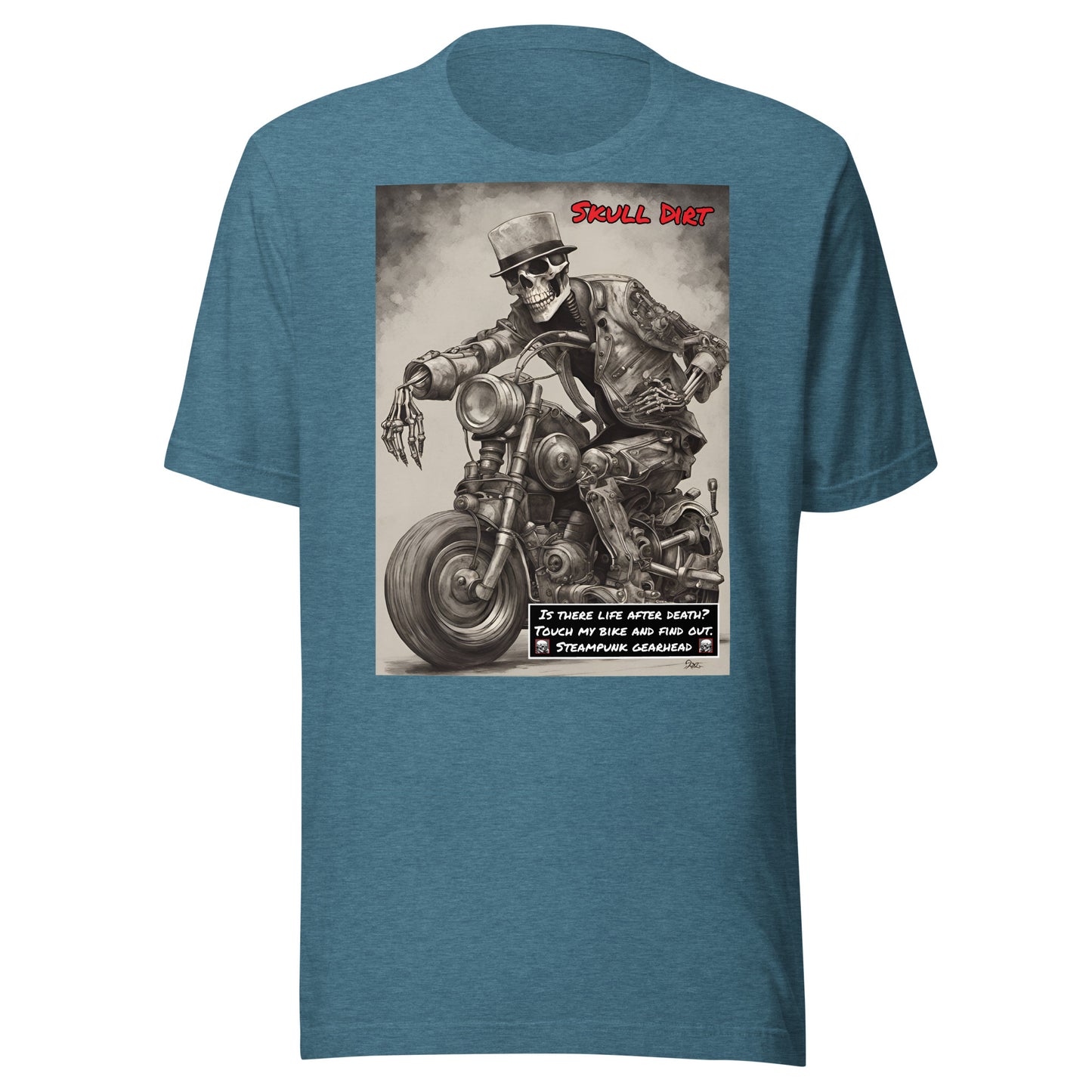 "Life After Death" Unisex Skull Wisdom TeeS