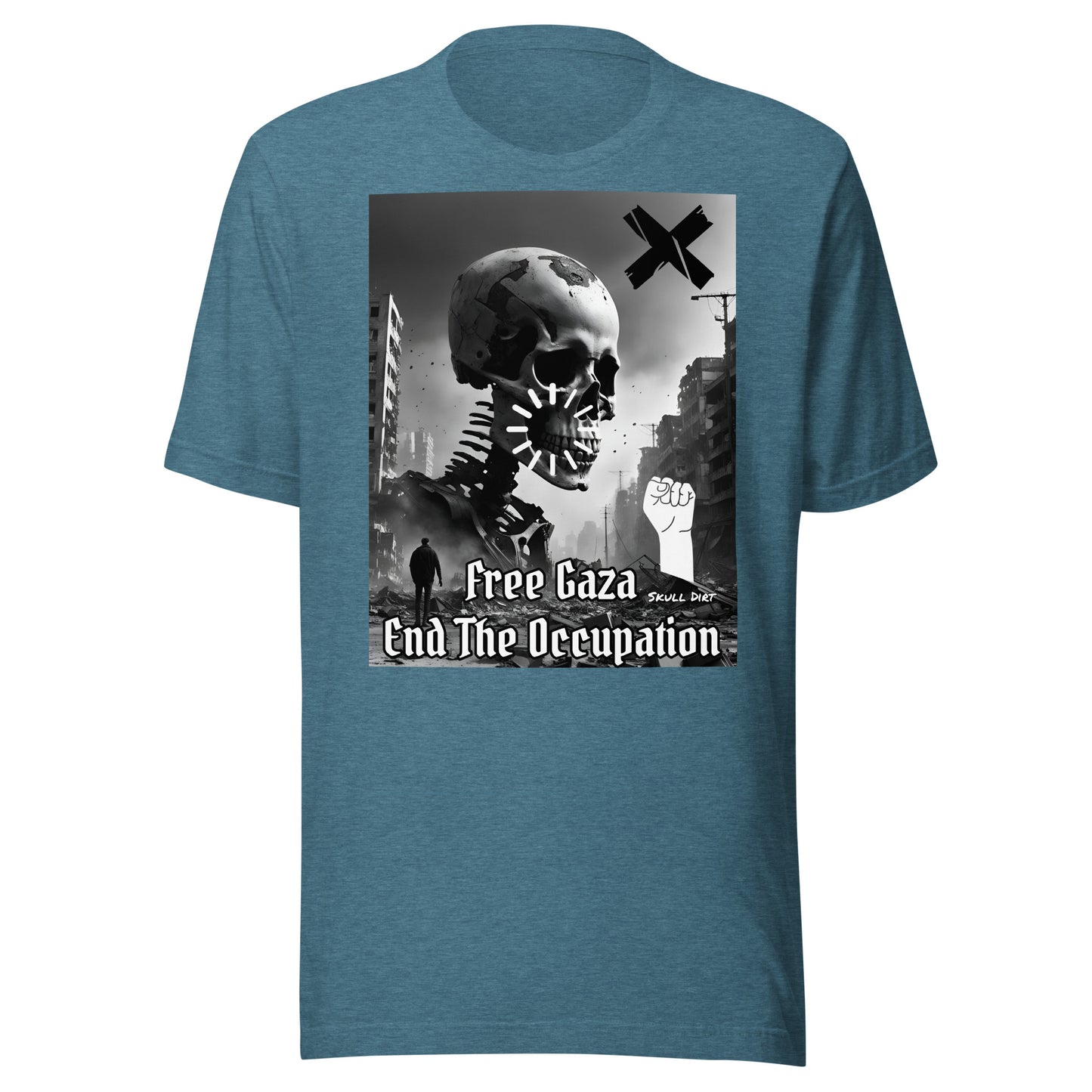 "Free Gaza" Unisex t-shirt Tees WomA