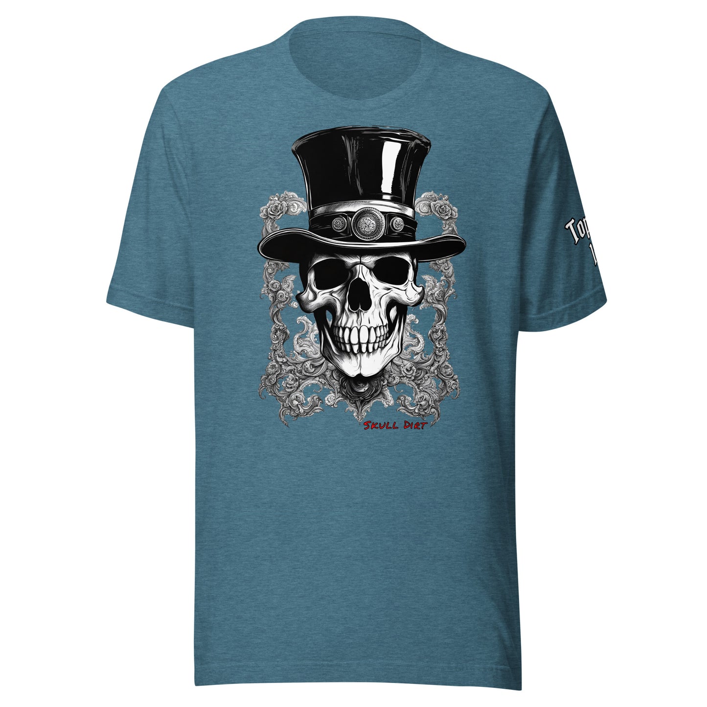 "Tophat Skull Unisex t-shirt TeeS WomA