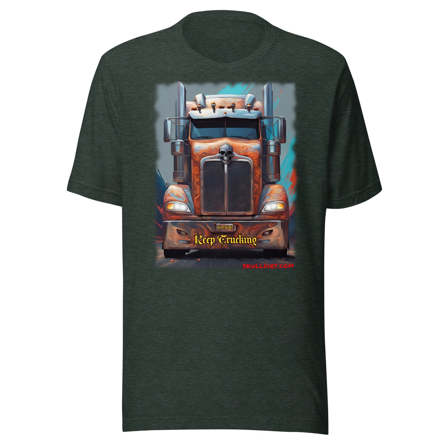 "Keep Trucking" Unisex t-shirt TeeS
