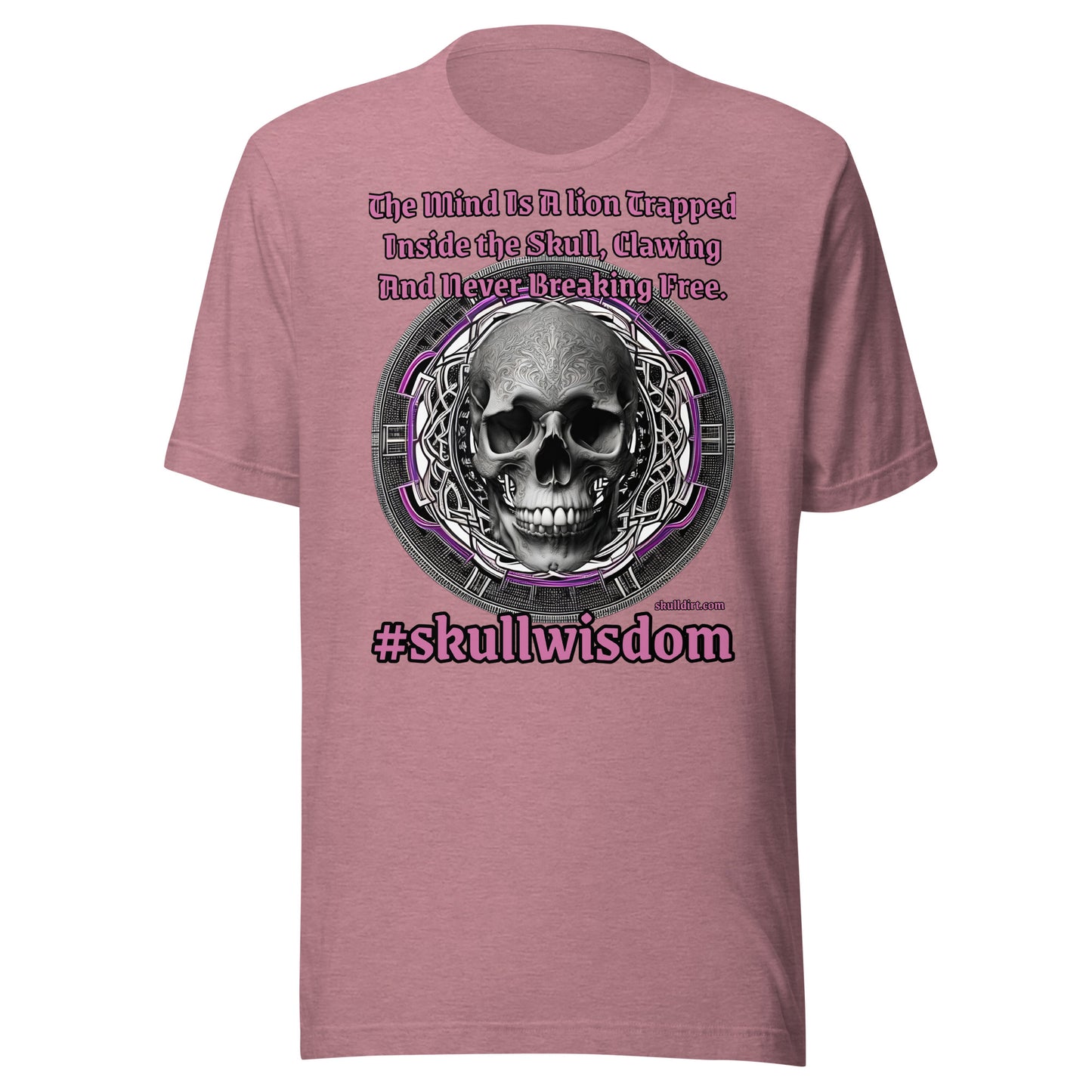 "Lion In The Skull" Unisex Skull Wisdom TeeS