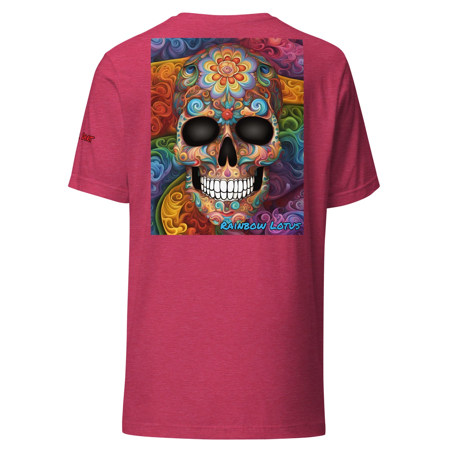 "Rainbow Lotus" Unisex t-shirt RaiL TeeS WomA