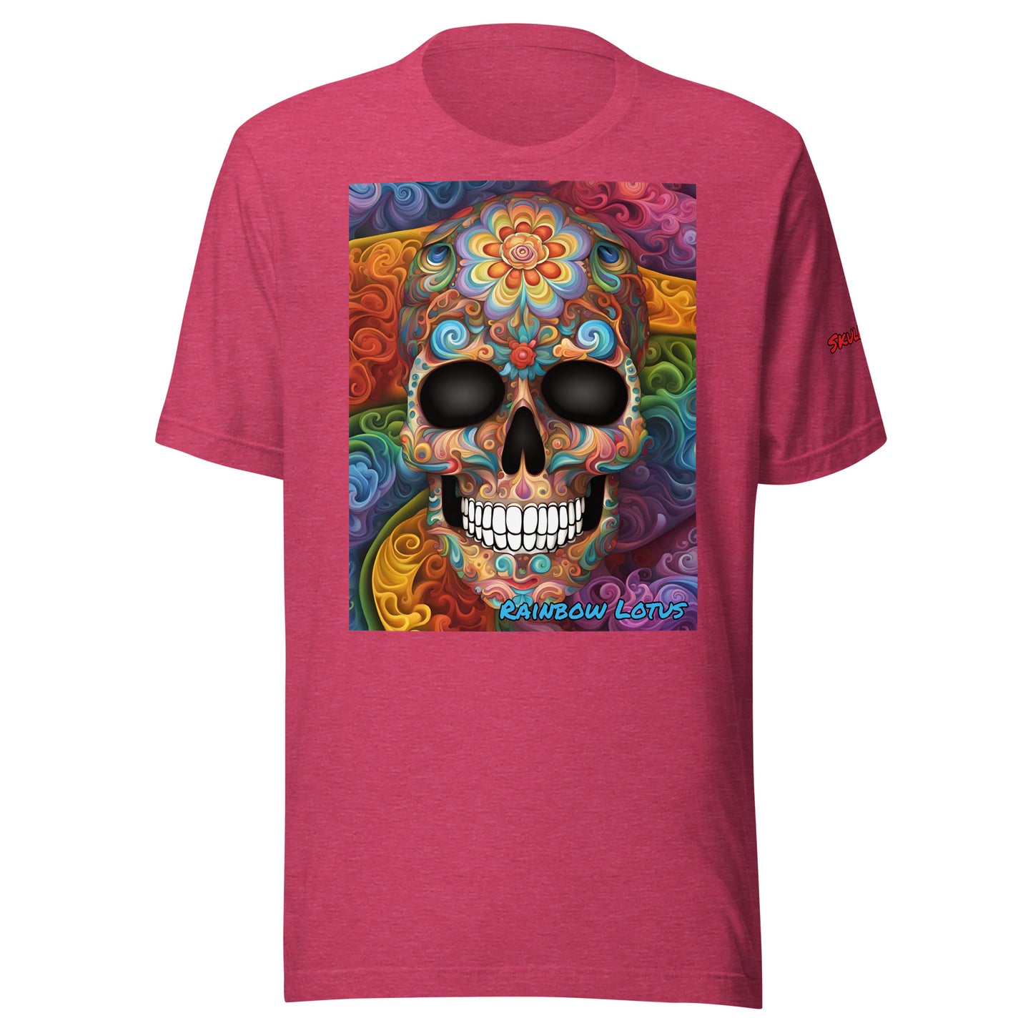 "Rainbow Lotus" Unisex t-shirt RaiL TeeS WomA