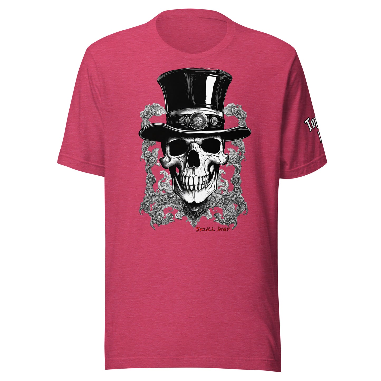 "Tophat Skull Unisex t-shirt TeeS WomA