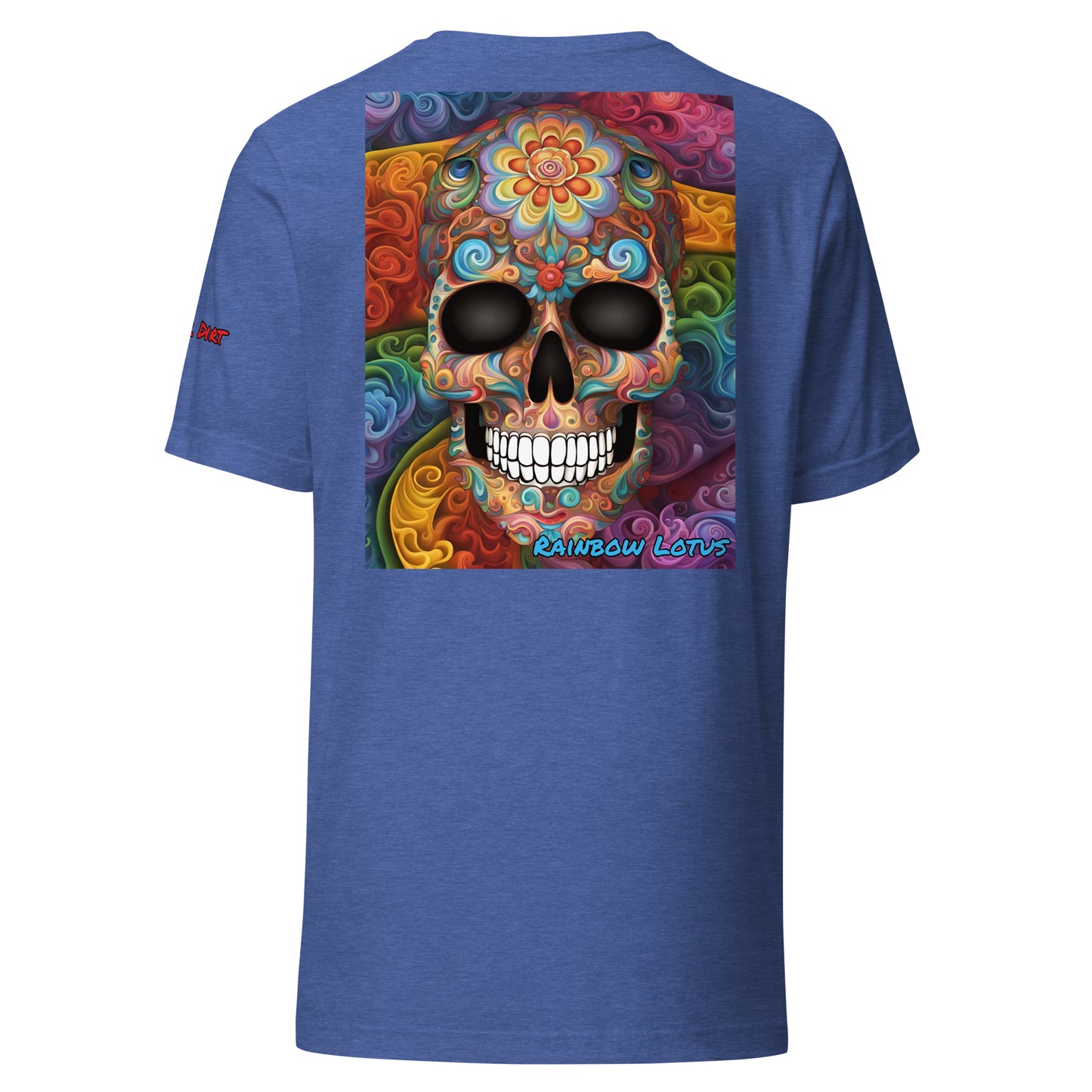 "Rainbow Lotus" Unisex t-shirt RaiL TeeS WomA