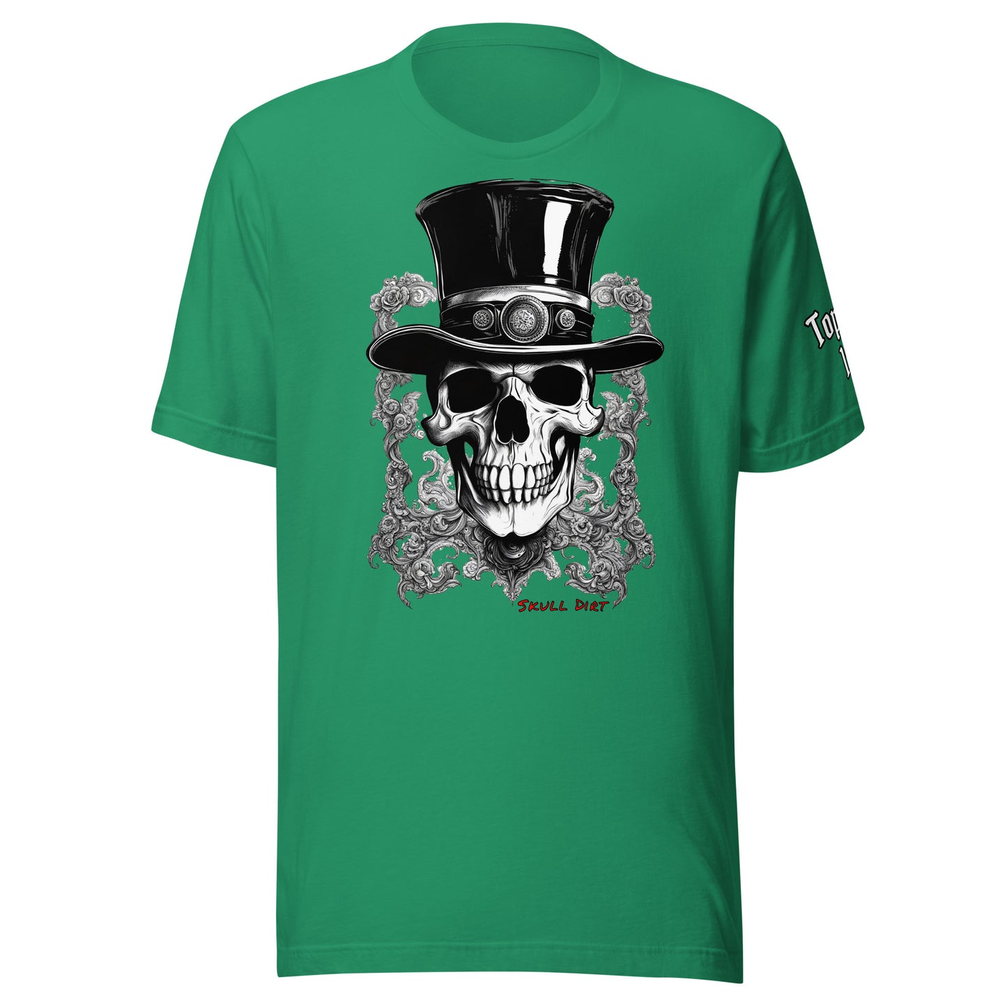 "Tophat Skull Unisex t-shirt TeeS WomA