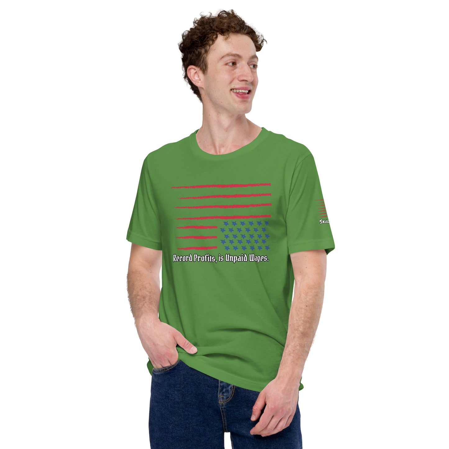 "Unpaid Wages" Unisex t-shirt TeeS
