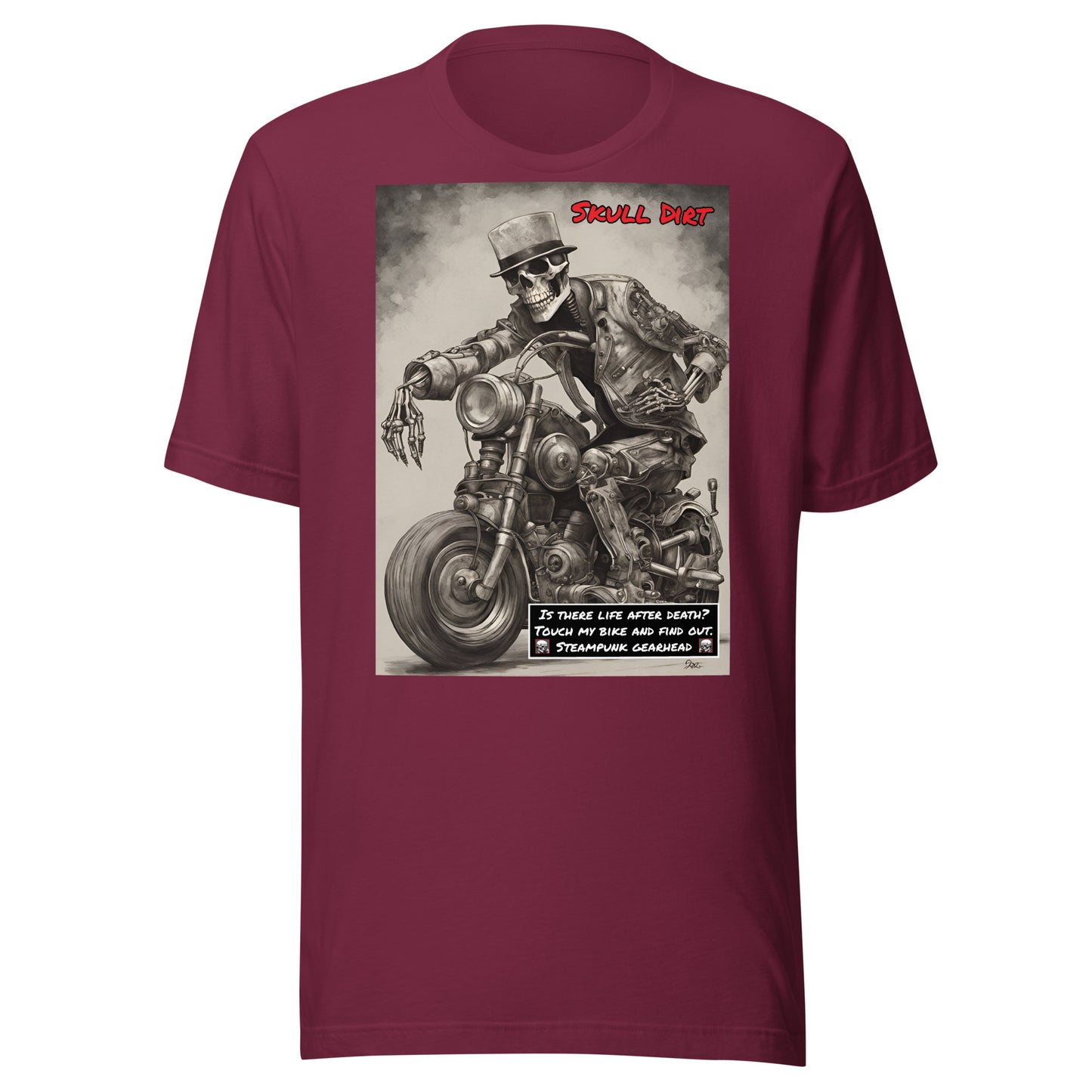 "Life After Death" Unisex Skull Wisdom TeeS