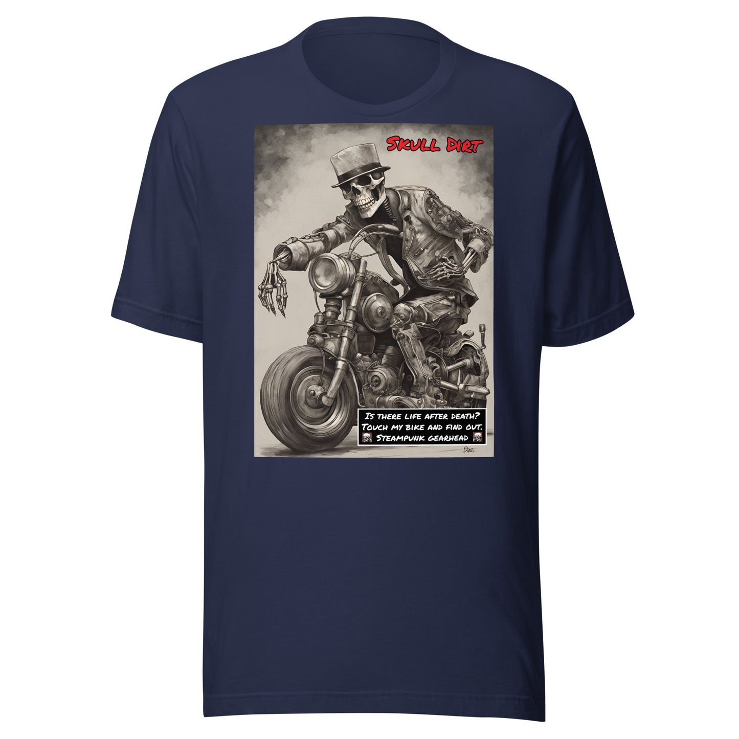 "Life After Death" Unisex Skull Wisdom TeeS