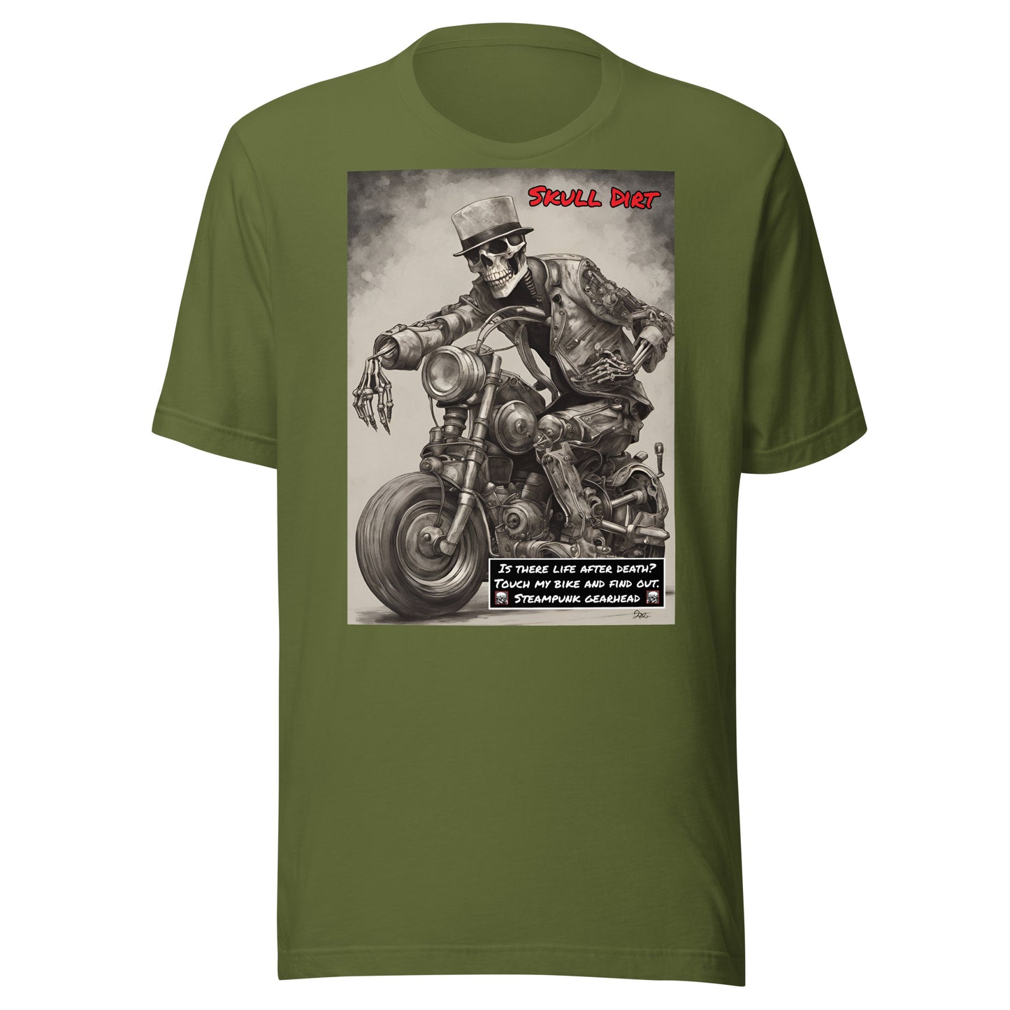 "Life After Death" Unisex Skull Wisdom TeeS