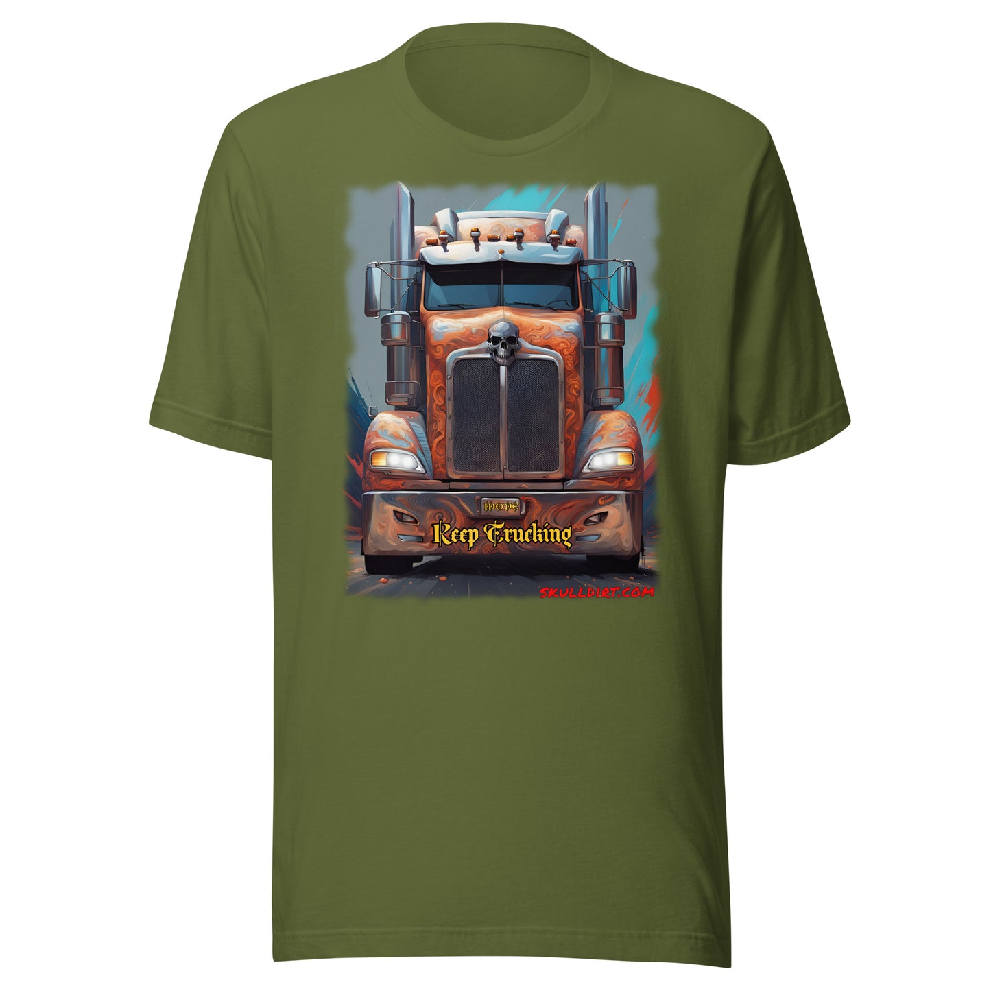 "Keep Trucking" Unisex t-shirt TeeS