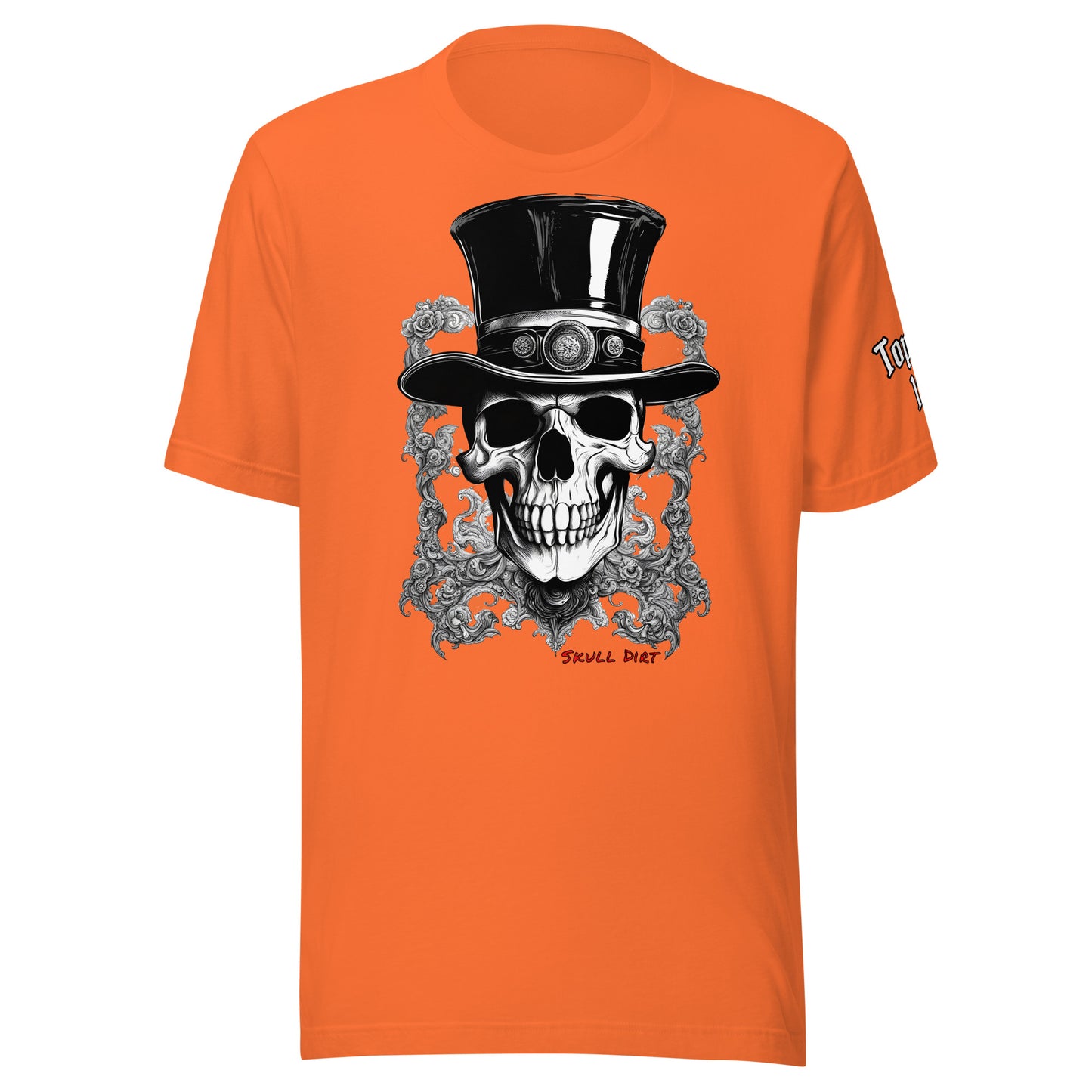 "Tophat Skull Unisex t-shirt TeeS WomA