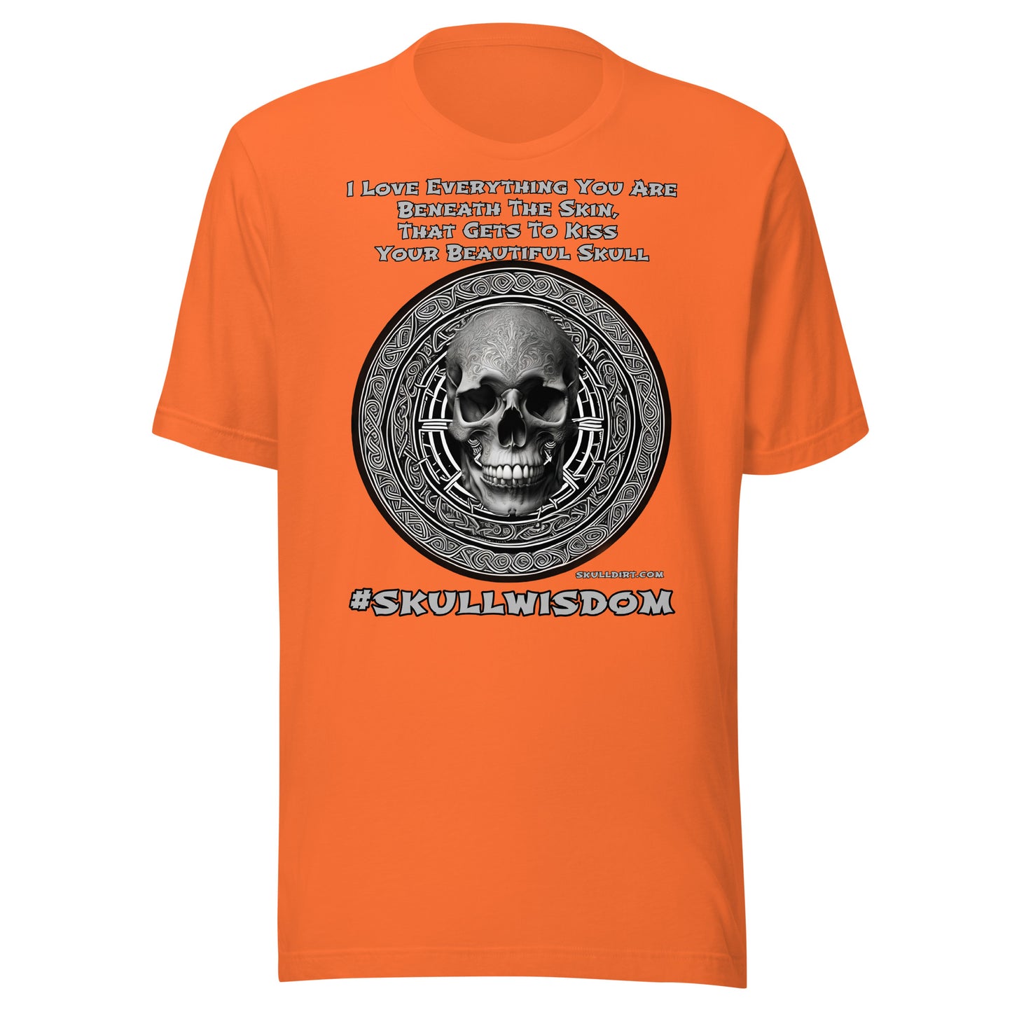 "Beautiful Skull" Unisex Skull Wisdom TeeS