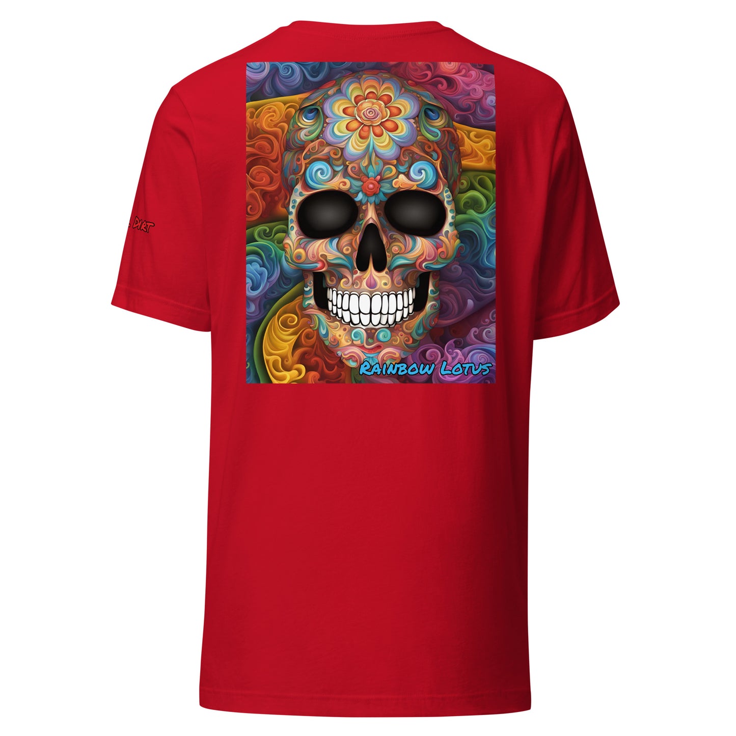 "Rainbow Lotus" Unisex t-shirt RaiL TeeS WomA