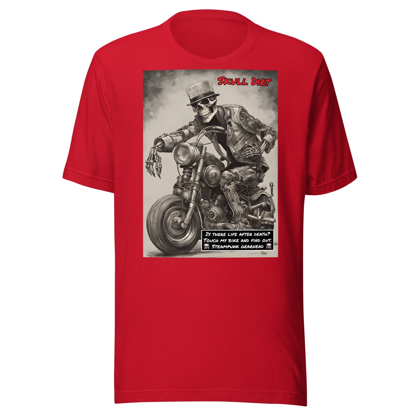 "Life After Death" Unisex Skull Wisdom TeeS