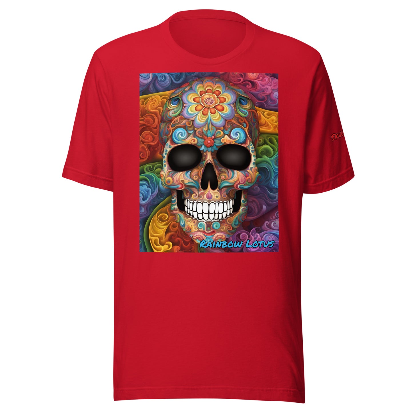 "Rainbow Lotus" Unisex t-shirt RaiL TeeS WomA