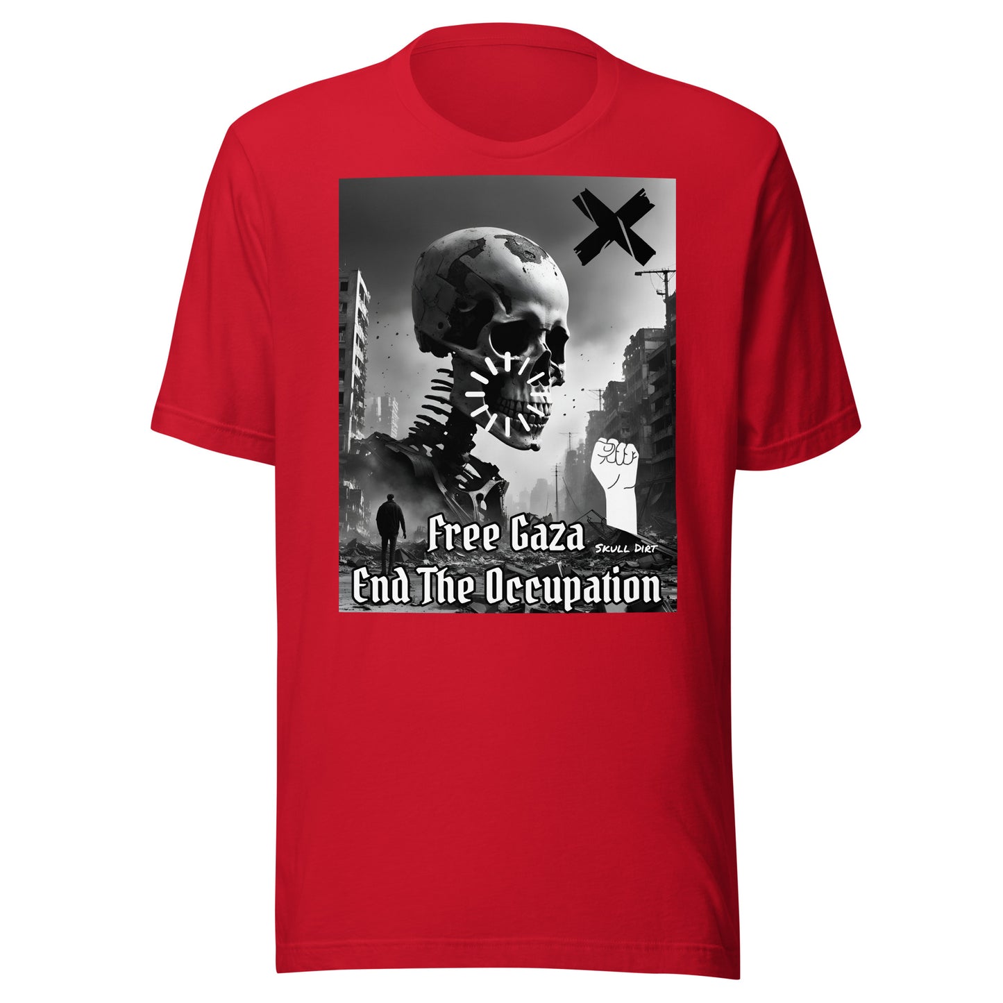 "Free Gaza" Unisex t-shirt Tees WomA