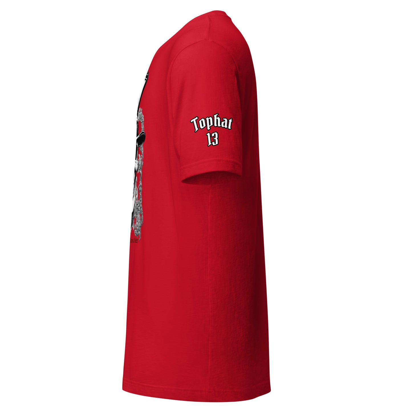 "Tophat Skull Unisex t-shirt TeeS WomA