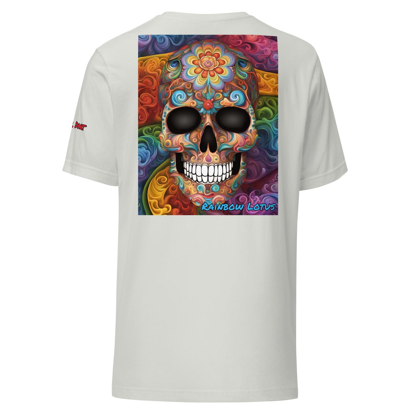 "Rainbow Lotus" Unisex t-shirt RaiL TeeS WomA