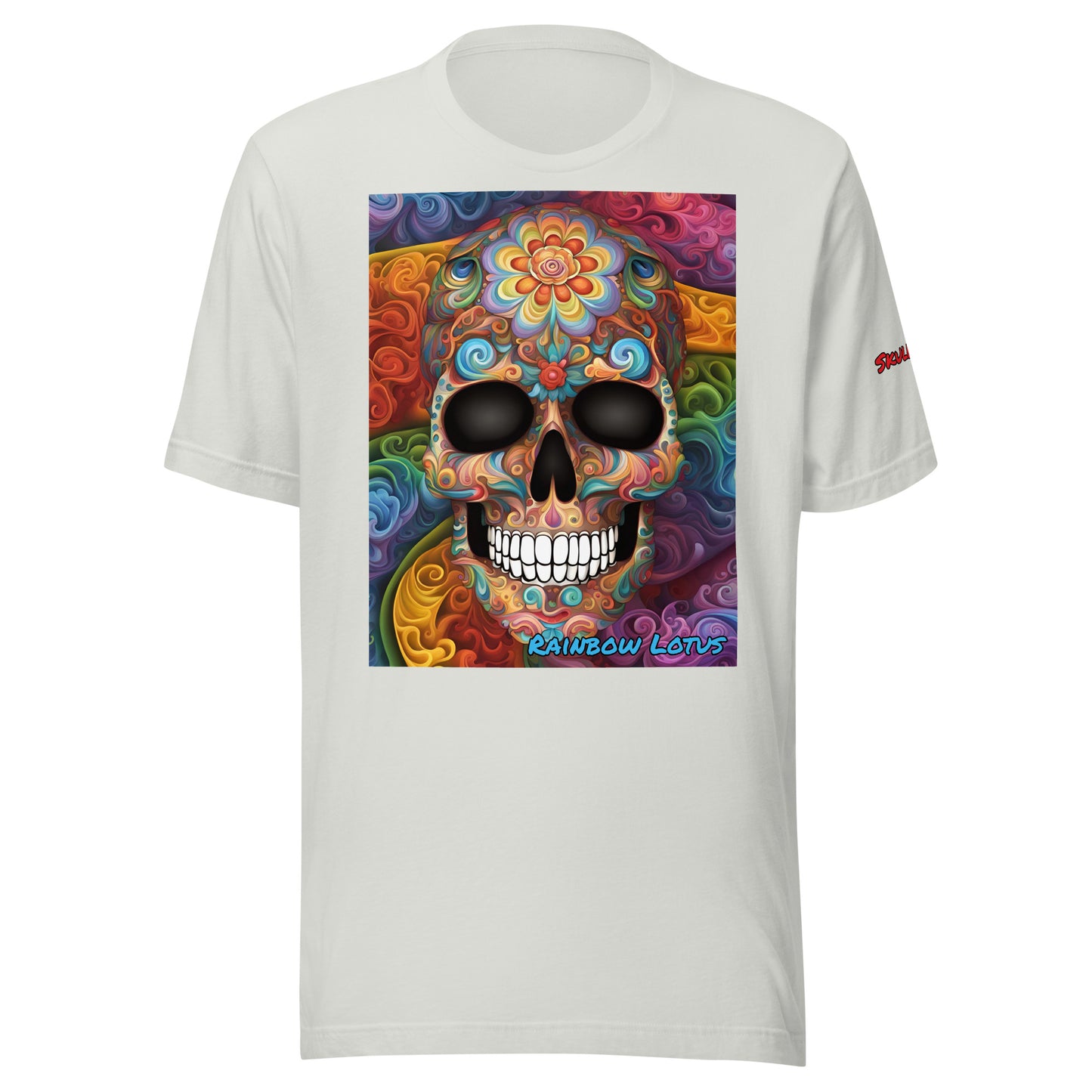 "Rainbow Lotus" Unisex t-shirt RaiL TeeS WomA