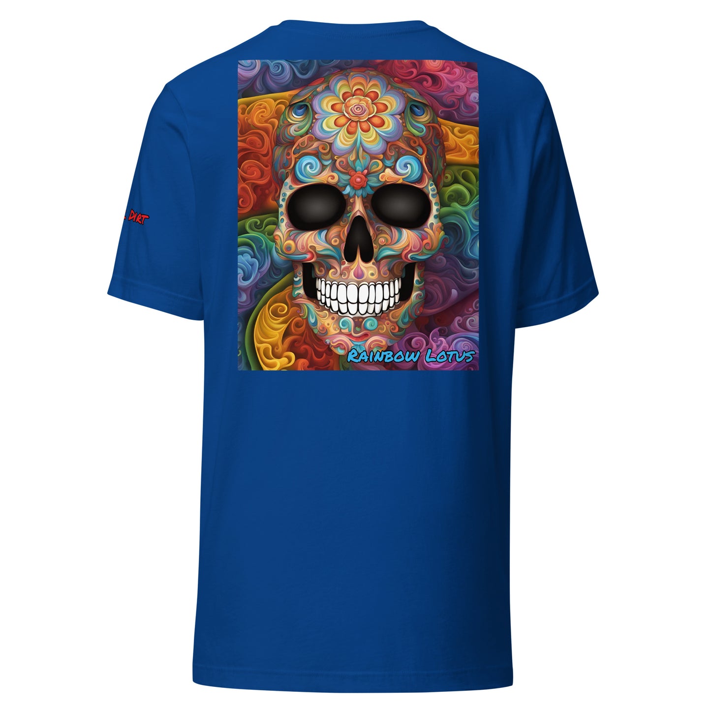 "Rainbow Lotus" Unisex t-shirt RaiL TeeS WomA