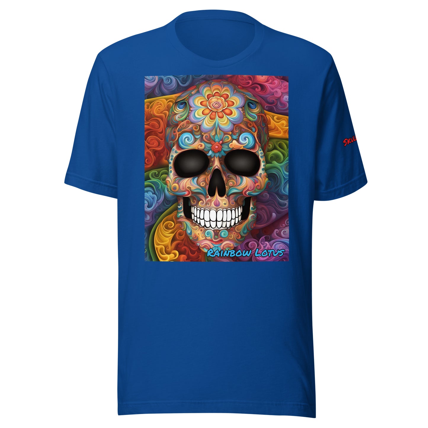 "Rainbow Lotus" Unisex t-shirt RaiL TeeS WomA