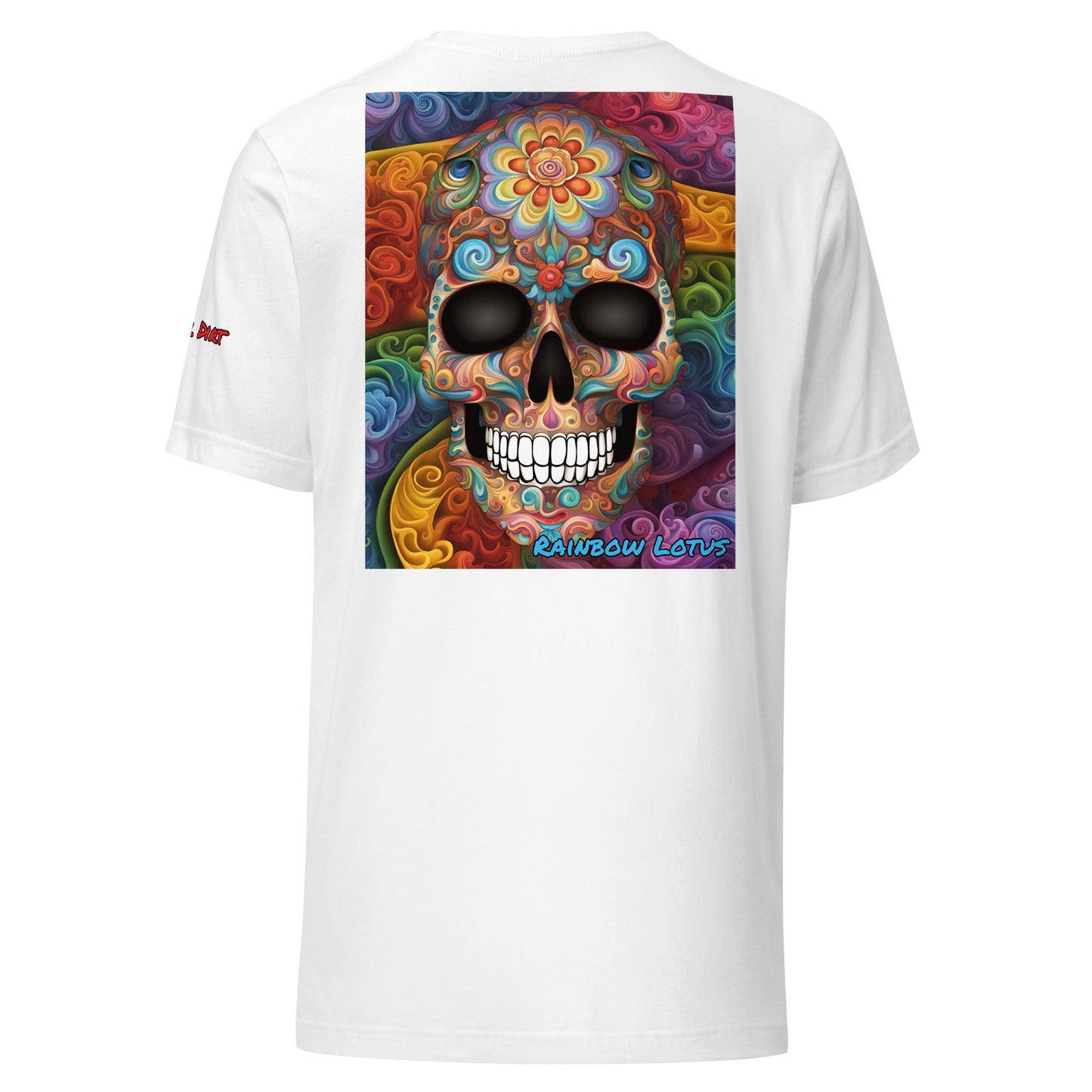 "Rainbow Lotus" Unisex t-shirt RaiL TeeS WomA