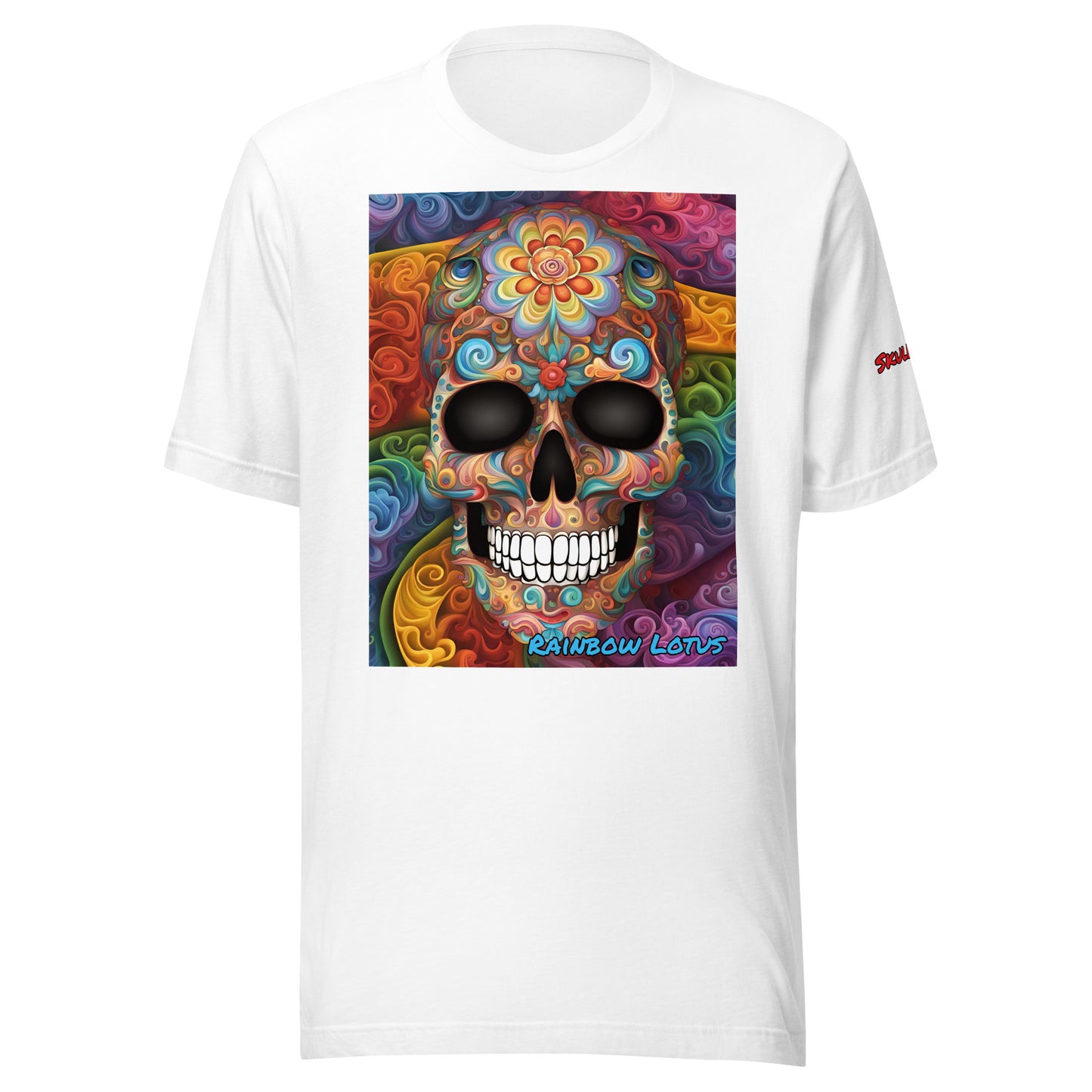 "Rainbow Lotus" Unisex t-shirt RaiL TeeS WomA