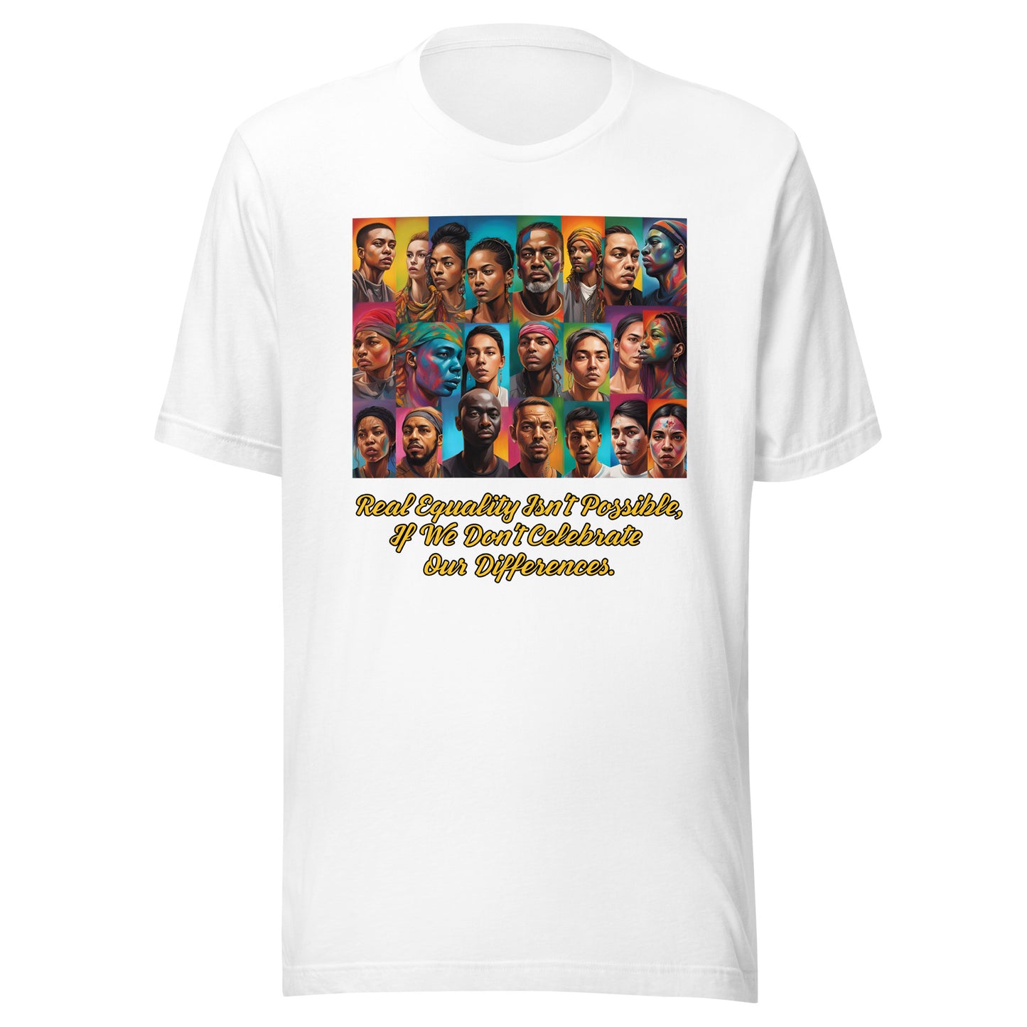 "Celebrate Our Differences" Unisex t-shirt TeeS
