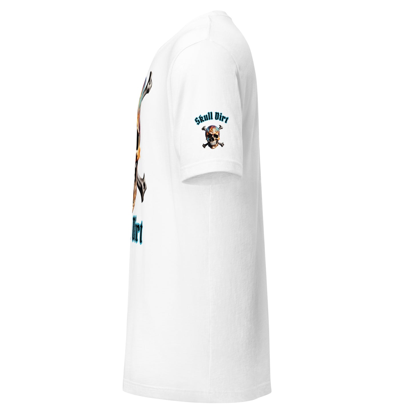 "Skull Dirt Crossbone" Unisex t-shirt TeeS WomA