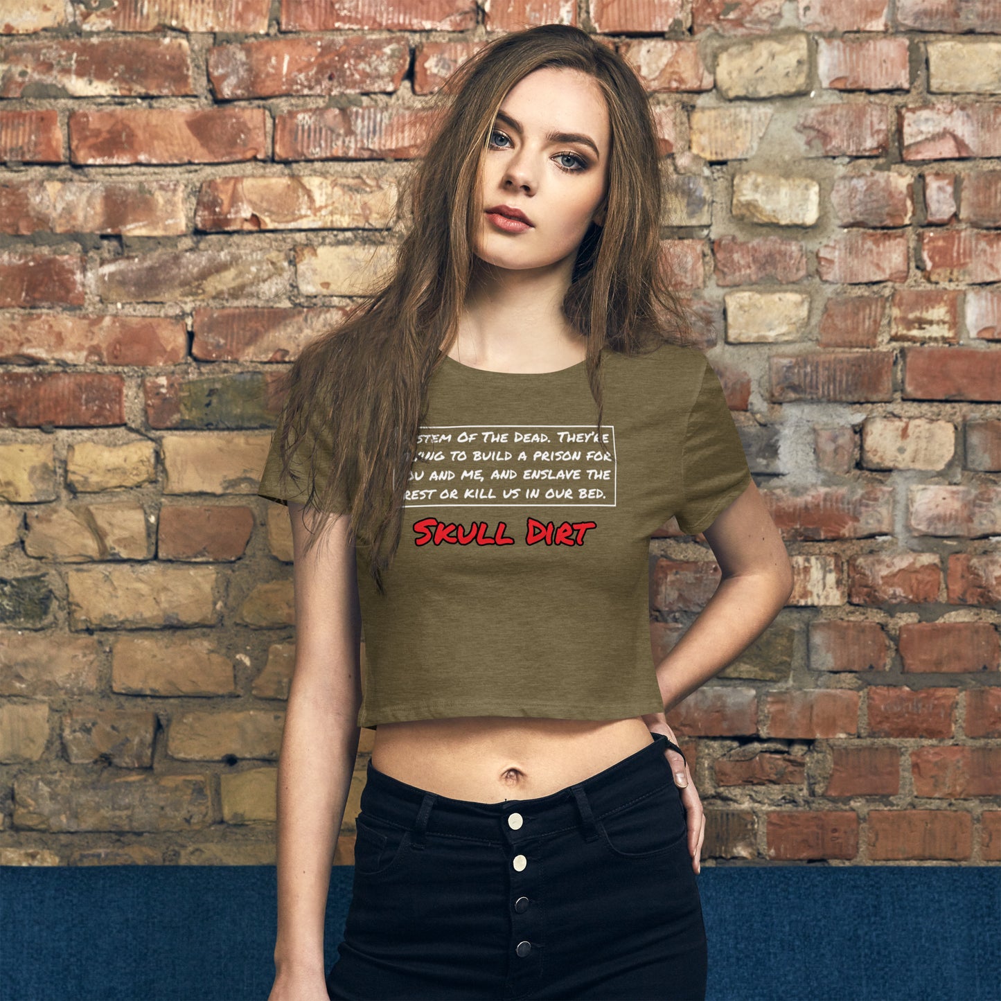 "System Of The Dead" Women’s Crop Tee SofD WomA