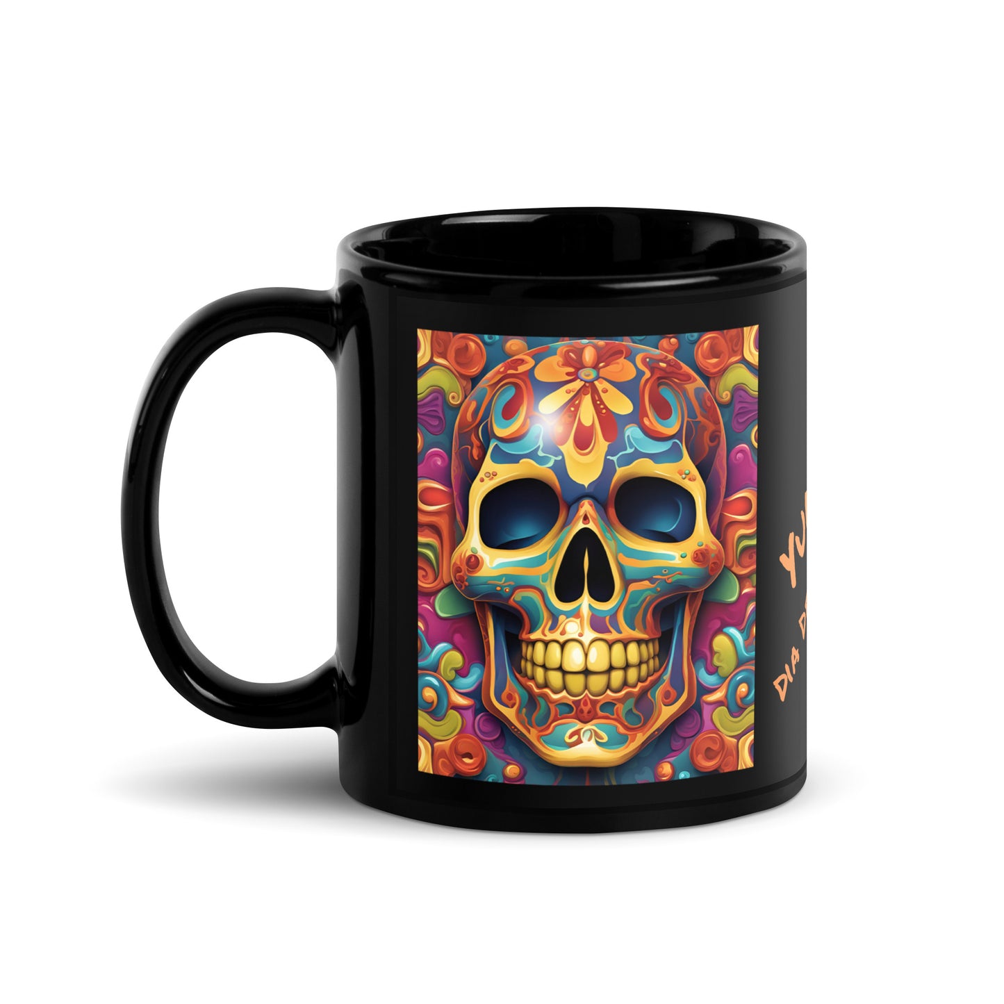 "Yum Yum" Black Glossy MugS YuuM