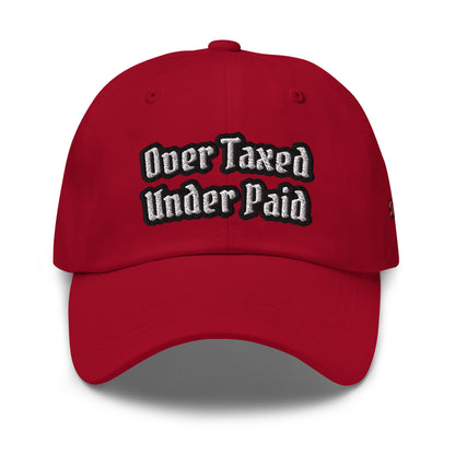 "Over Taxed" Dad Hat