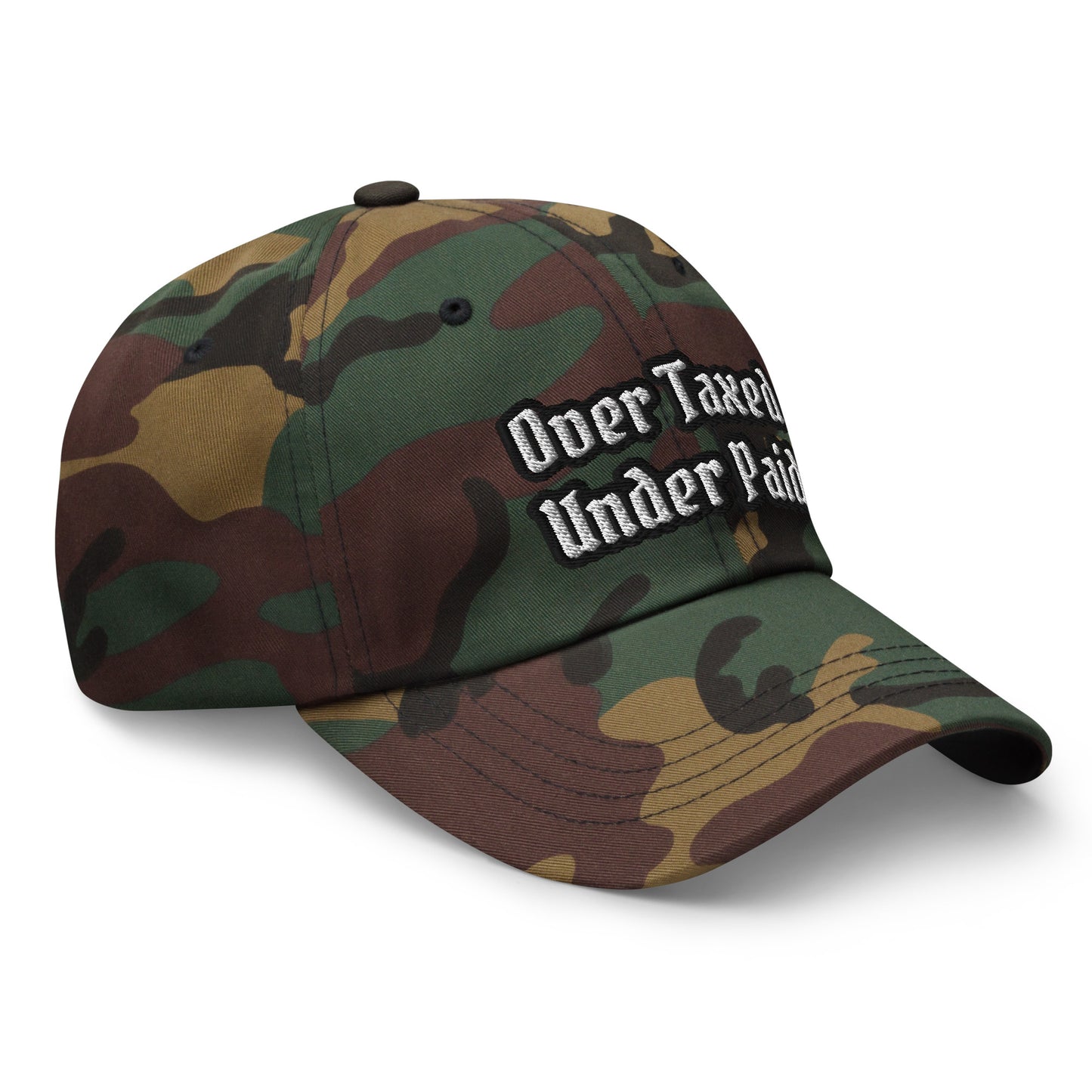 "Over Taxed" Dad Hat