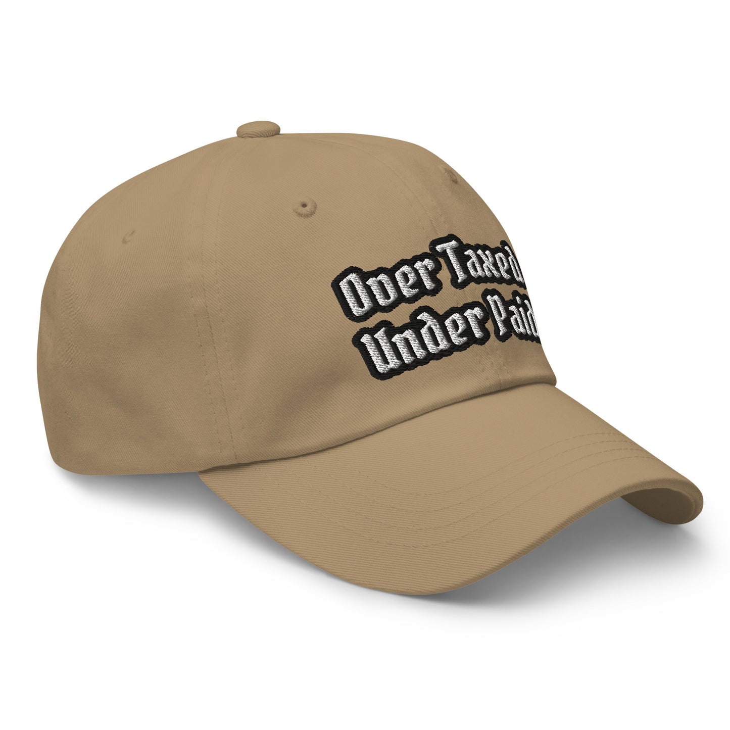 "Over Taxed" Dad Hat
