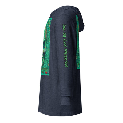 "Look Into The Dead" Hooded long-sleeve tee LinD LonS
