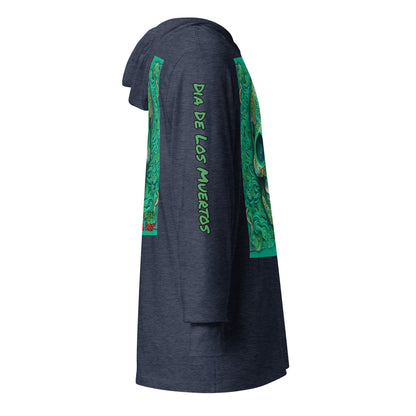 "Look Into The Dead" Hooded long-sleeve tee LinD LonS