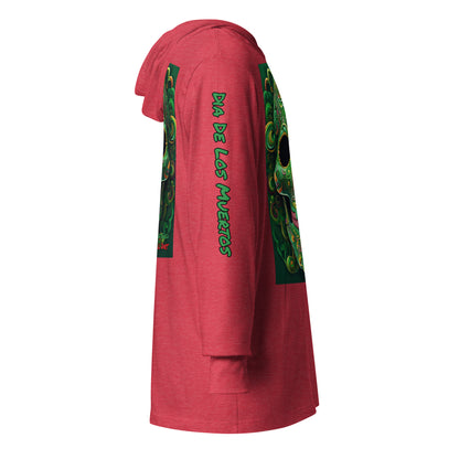"Green God" Hooded long-sleeve tee GreG LonS CnD