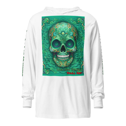 "Look Into The Dead" Hooded long-sleeve tee LinD LonS