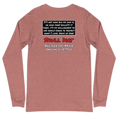 "Army Of One" Unisex Long Sleeve Tee AofO LonS